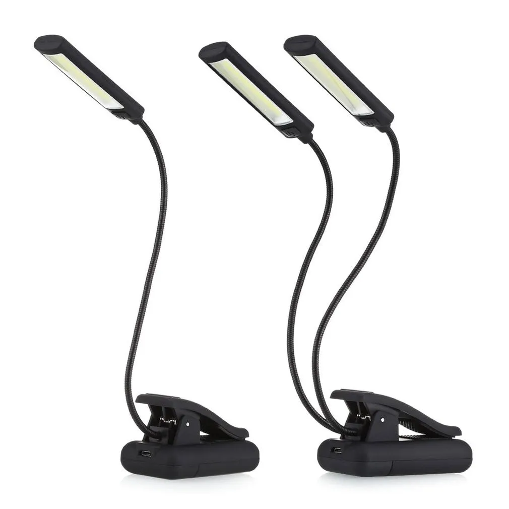 USB/Battery Clip-on Reading LED  Portable Night Light